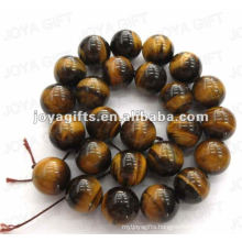 16MM Sphere Shaped tigereye stone beads